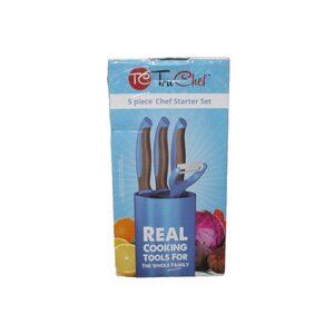 Tru Chef 5 Piece Starter Set Real Cooking Tools For The Whole Family